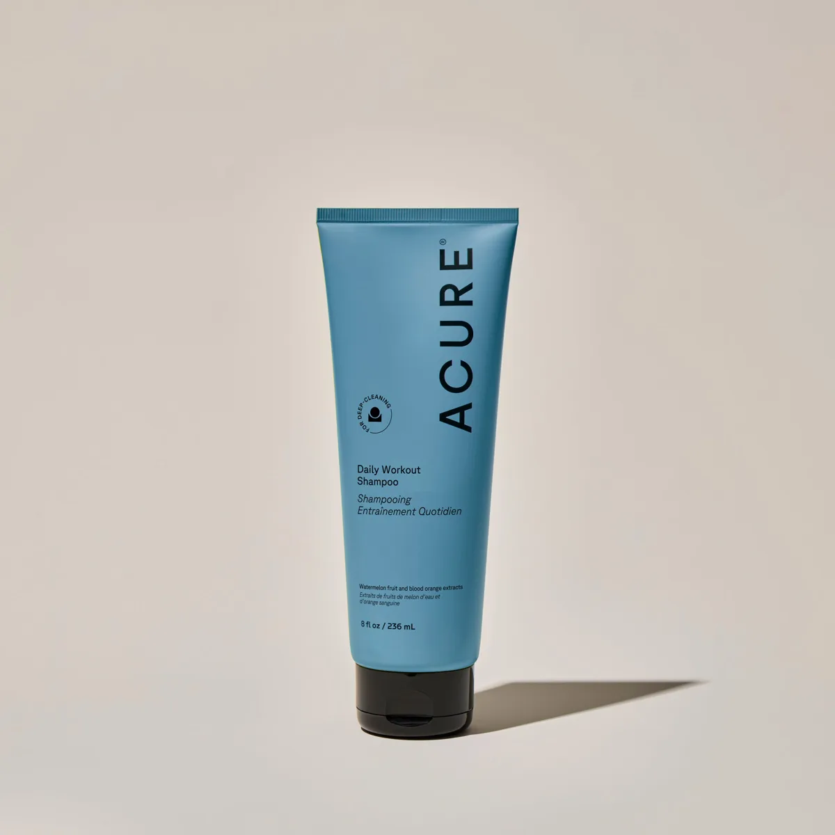 Acure Daily Workout Shampoo 8 fl oz bottle