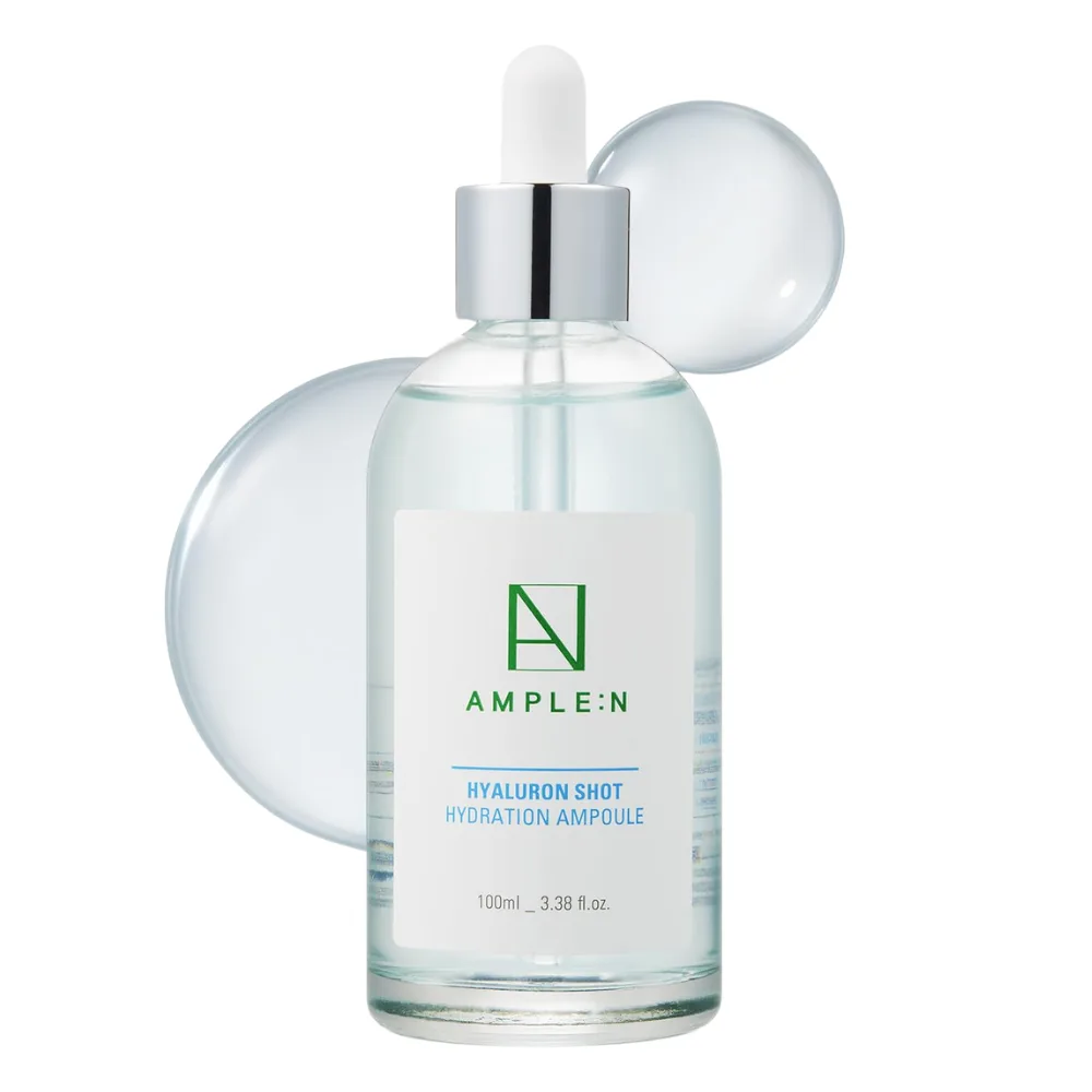 Ample:N Hyaluron Shot Light Serum bottle