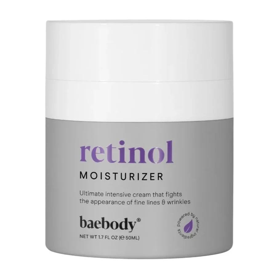 Baebody Retinol Moisturizer pump bottle
