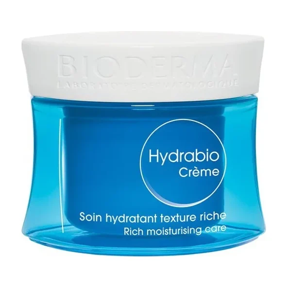Bioderma Hydrabio Cream — 50ml French pharmacy hydrating moisturizer for dehydrated skin