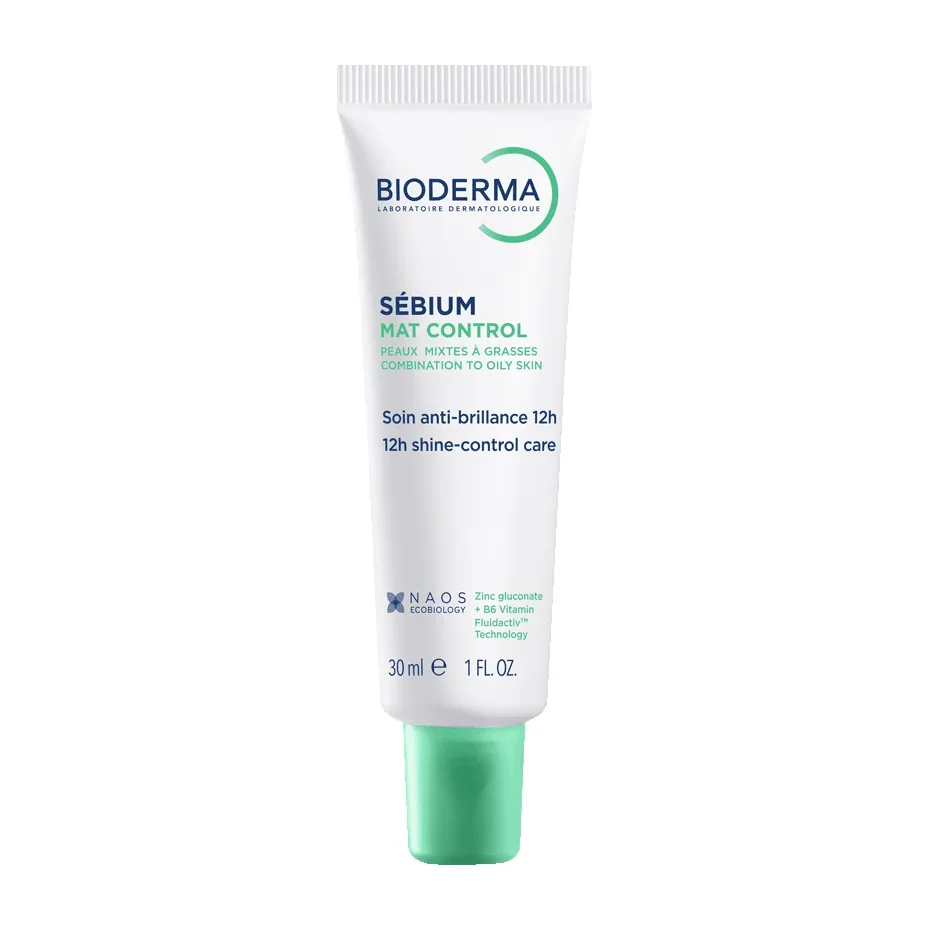 Bioderma Sébium Mat Control tube on white background