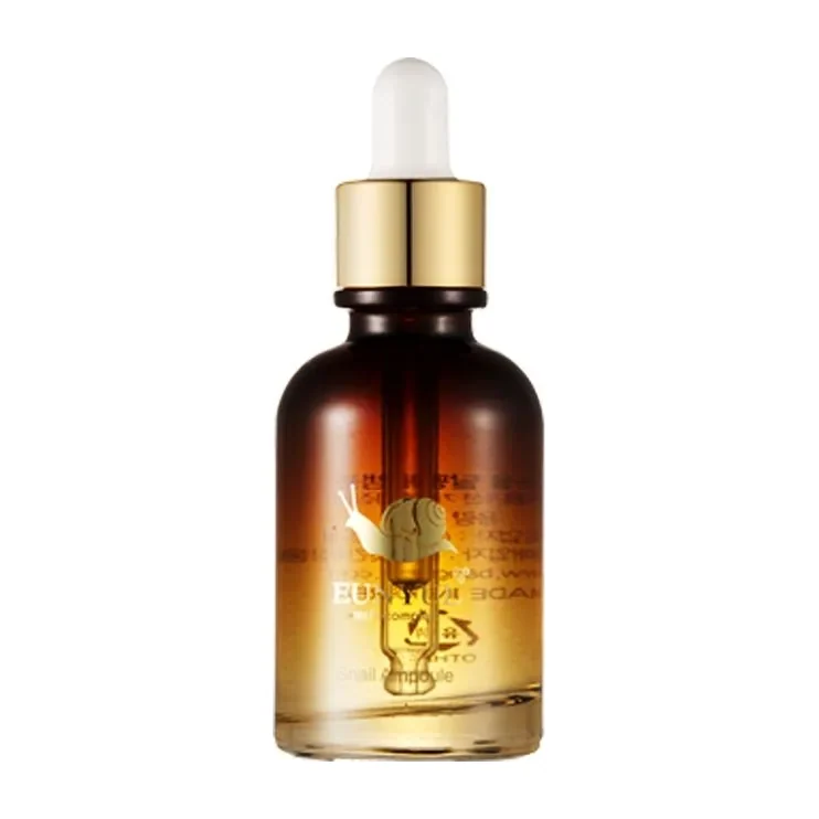 Eunyul Snail Ampoule frosted dropper bottle