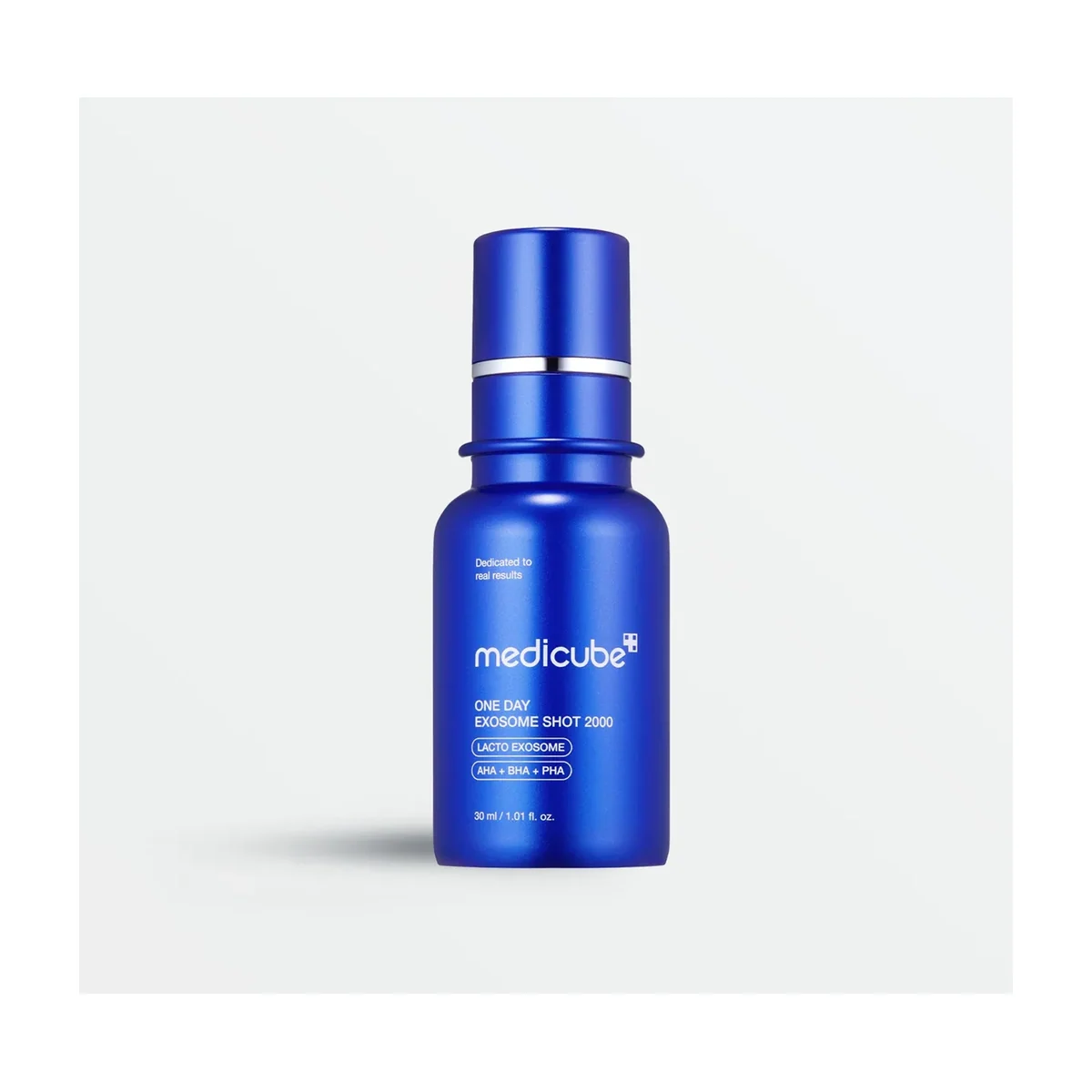 Medicube Zero Exosome Shot 2000 30ml blue pump bottle