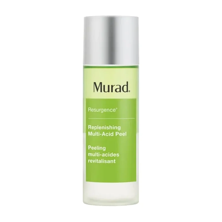 Murad Replenishing Multi-Acid Peel in glass bottle with bi-phase formula visible