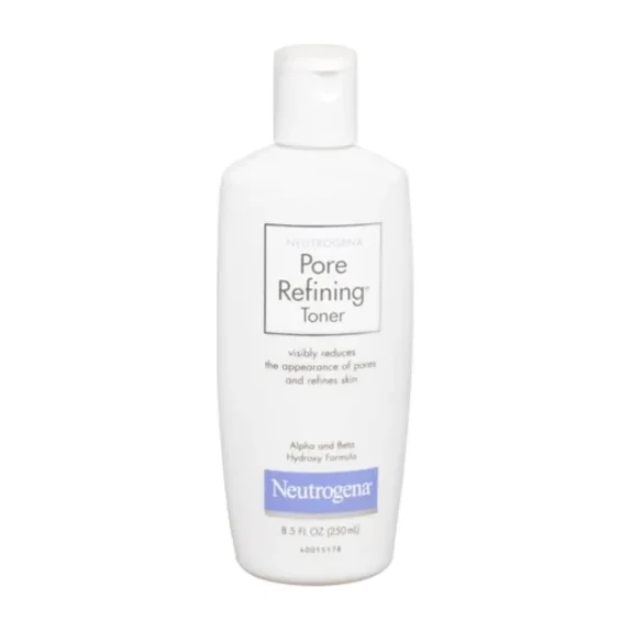 Neutrogena Pore Refining Toner bottle on white background