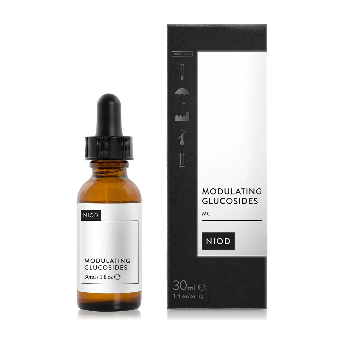 NIOD Modulating Glucosides serum bottle