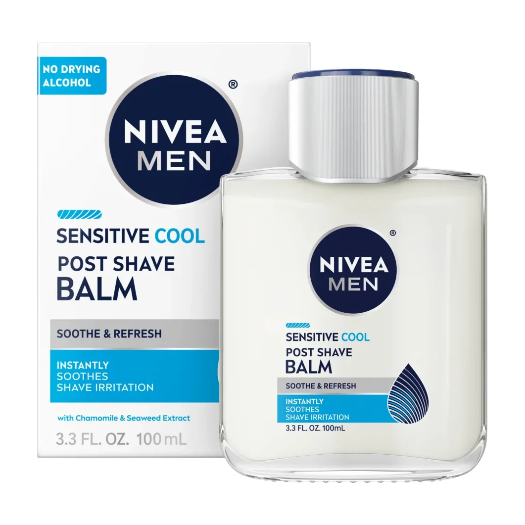 Nivea Men Sensitive Cool Post Shave Balm bottle