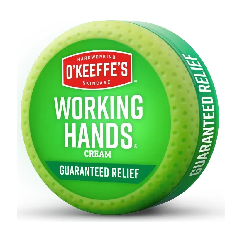 O'Keeffe's Working Hands Hand Cream green jar with white lid