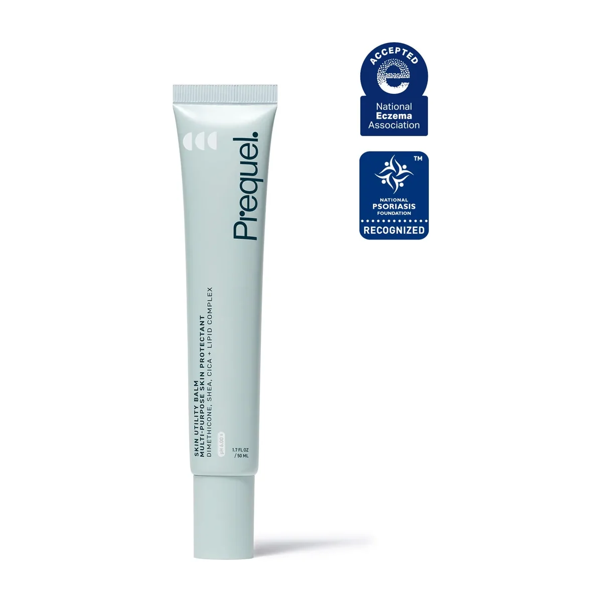Prequel Skin Utility Balm — dimethicone-based multi-purpose occlusive with ceramide complex