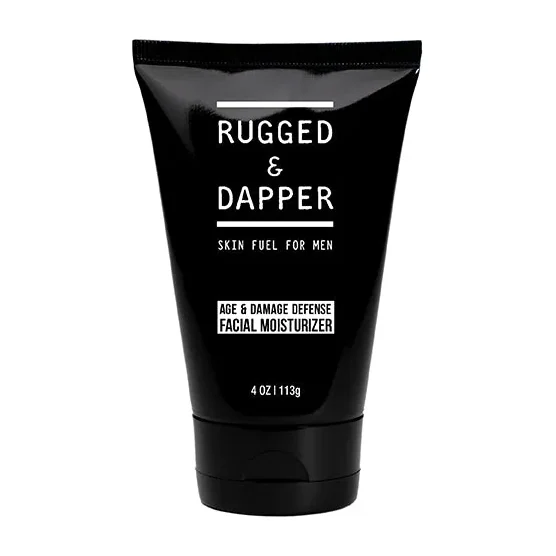 Rugged & Dapper Face Moisturizer for Men 4oz black jar