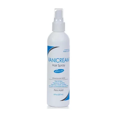 Vanicream Hair Spray 8 fl oz pump bottle, formerly Free & Clear Firm Hold Hairspray