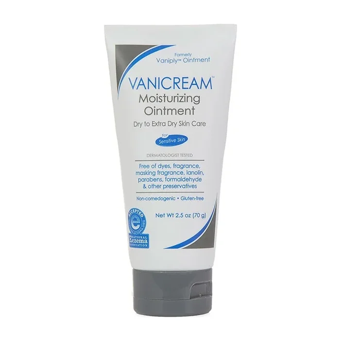 Vanicream Moisturizing Ointment tube for sensitive and eczema-prone skin